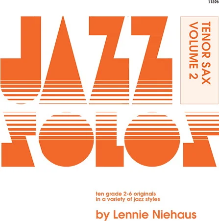 Jazz Solos For Tenor Sax, Volume 2