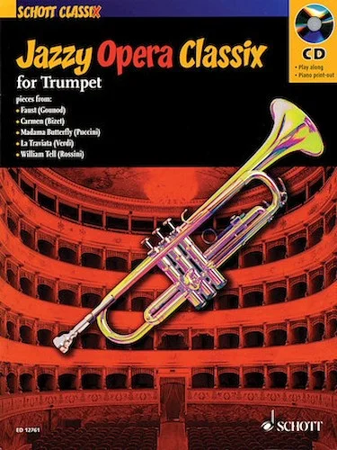 Jazzy Opera Classix - with a companion CD of performances and accompaniments