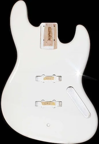 JBF-OW Olympic White Finished Replacement Body for Jazz Bass®<br>