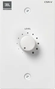 JBL CSR-V-WHT Wall Install Level Controller. White