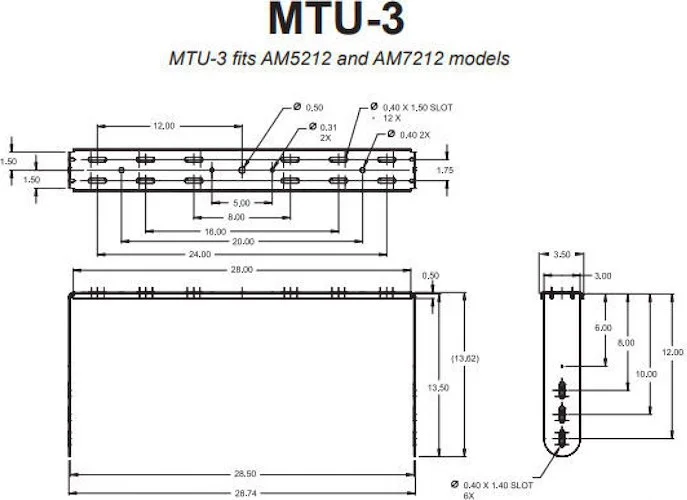 JBL MTU-3