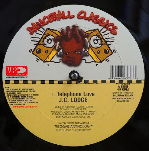 JC Lodge - Telephone Love  /  Version (rhythm: "Telephone Love")