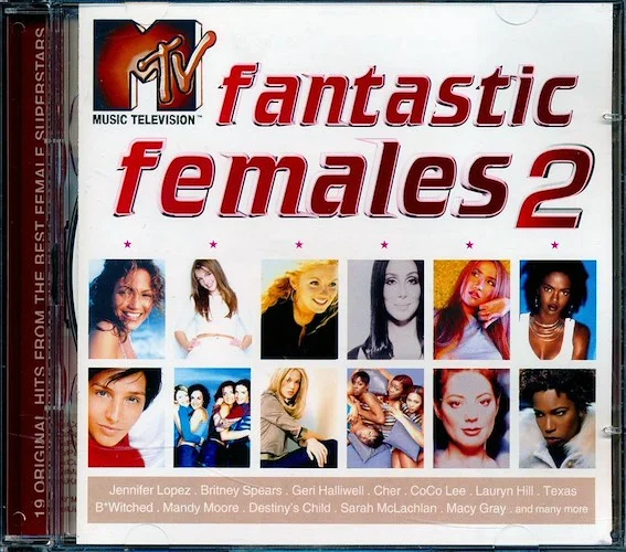 Jennifer Lopez, Destiny's Child, Cher, Mandy Moore, Lauryn Hill, Celine Dion, Etc. - MTV Fantastic Females 2 (2xCD)