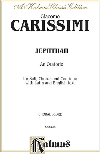 Jephthah, An Oratorio