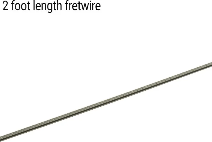 Jescar Fretwire Replacement for 6000 Super Jumbo - 2 Foot Length - 3 Pieces 2 Foot fretwire Stainless