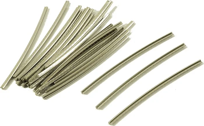 Jescar Fretwire Replacement for 6105 - 10 inch radius - 25 pieces precut 25 precut fretwire Stainless