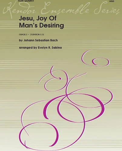 Jesu, Joy Of Man's Desiring