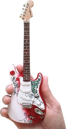 Jimi Hendrix Monterey Stratocaster(TM) - Officially Licensed Miniature Guitar Replica