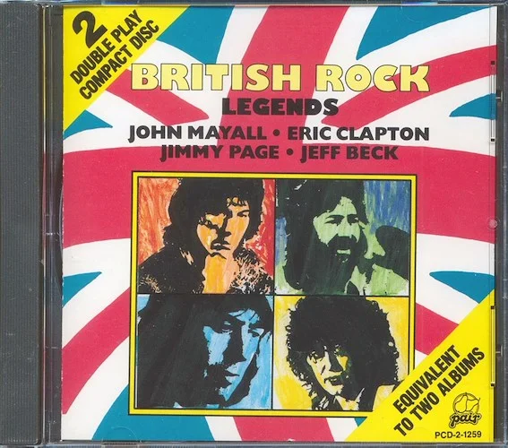 Jimmy Page, John Mayall, Eric Clapton, Jeff Beck, Etc. - British Rock Legends (20 tracks)