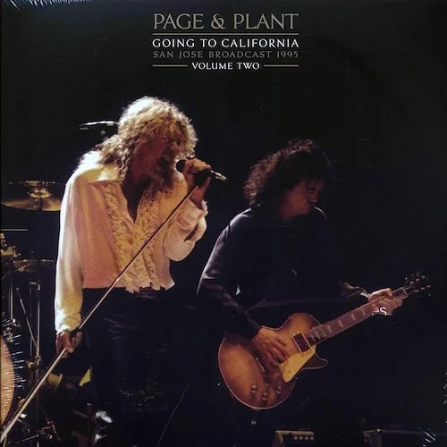 Jimmy Page, Robert Plant - Page & Plant Going To California Volume 2: San Jose Broadcast 1995 (ltd. ed.) (2xLP) (red vinyl)