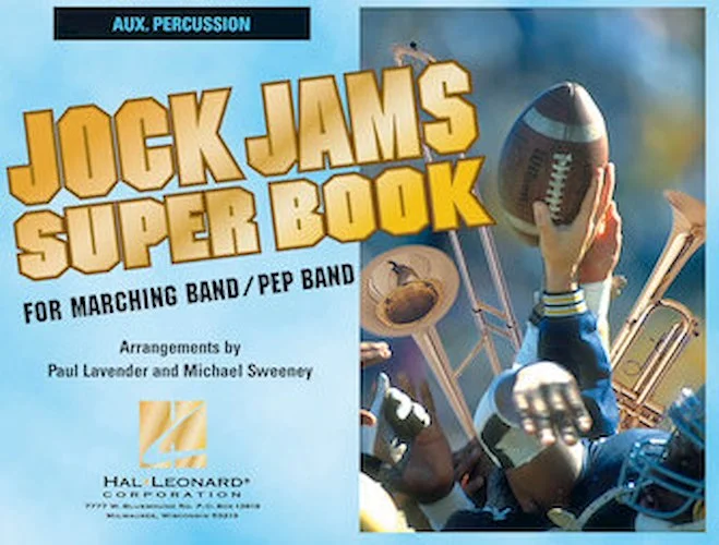 Jock Jams Super Book - Aux. Percussion