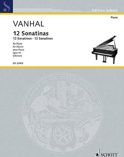 Johann Baptist Vanhal - 12 Easy and Progressive Sonatinas, Op. 41