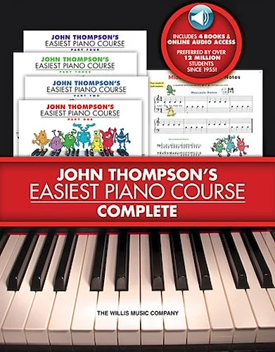 John Thompson's Easiest Piano Course - Complete - Learn to Play the Easiest Way!