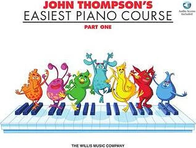 John Thompson's Easiest Piano Course - Part 1 - Book/Audio