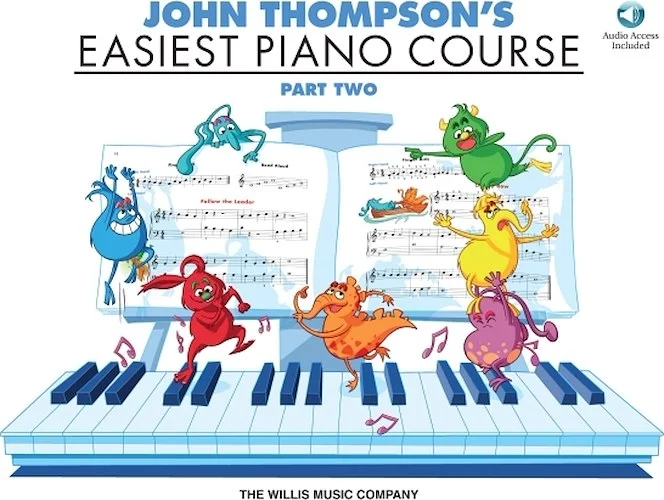 John Thompson's Easiest Piano Course - Part 2 - Book/Audio