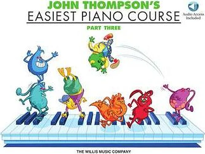 John Thompson's Easiest Piano Course - Part 3 - Book/Audio