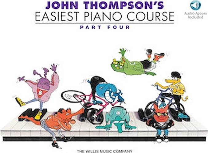 John Thompson's Easiest Piano Course - Part 4 - Book/Audio