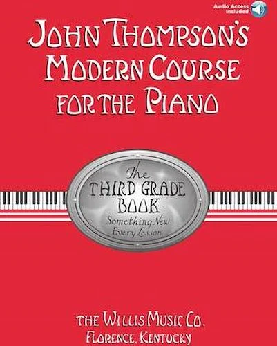 John Thompson's Modern Course for the Piano - Third Grade (Book/Audio) - Third Grade