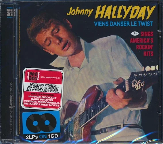 Johnny Hallyday - Viens Danser Le Twist + Sings America's Rockin' Hits (2 albums on 1 CD) (29 tracks) (incl. 16-page booklet) (remastered) (24-bit mastering)