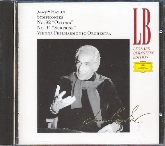 Joseph Haydn, Wiener Philharmoniker, Leonard Bernstein - Symphonien No.92 Oxford & No.94 Mit Dem Paukenschlag Surprise