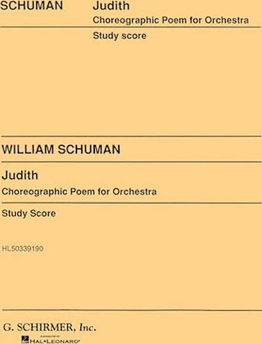 Judith - Choreographic Poem for Orchestra