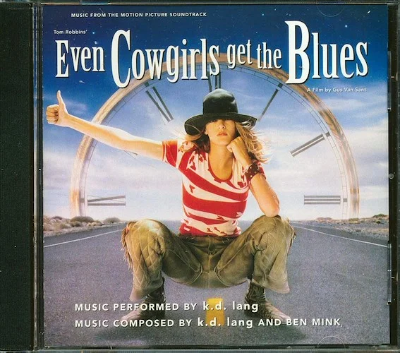 KD Lang - Music From The Motion Picture Soundtrack Even Cowgirls Get The Blues (marked/ltd stock)