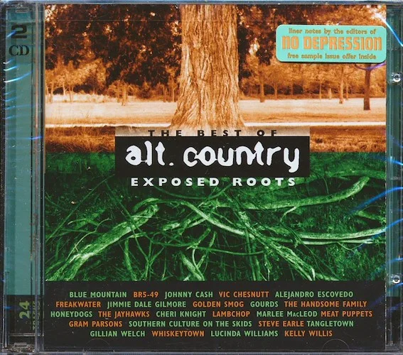 Kelly Willis, Lucinda Williams, Freakwater, Johnny Cash, Meat Puppets, Etc. - Exposed Roots: The Best Of Alt. Country (24 tracks) (2xCD)
