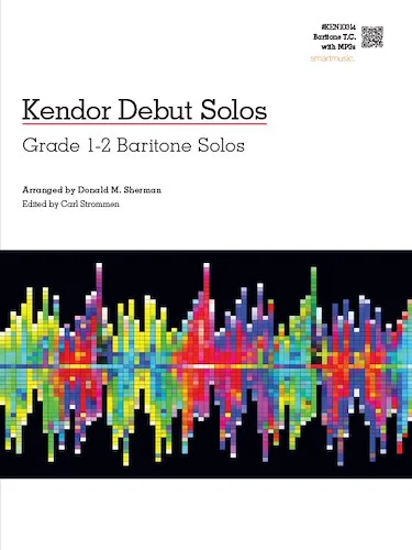 Kendor Debut Solos - Baritone T.C. with MP3s