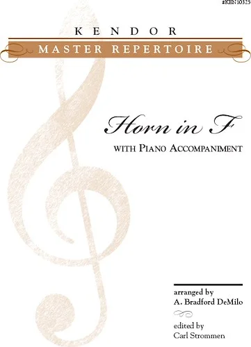 Kendor Master Repertoire - Horn in F