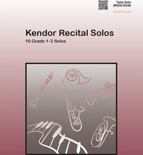 Kendor Recital Solos - Tuba - Solo Book with MP3s