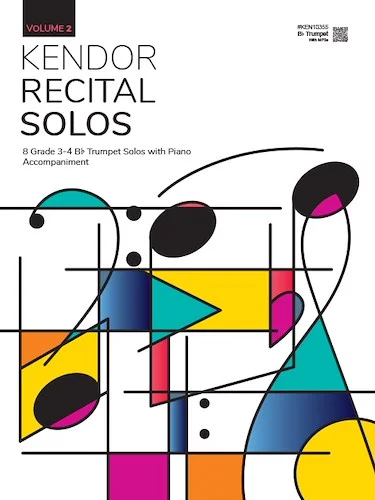 Kendor Recital Solos, Volume 2 - Bb Trumpet With Piano Accompaniment & MP3's
