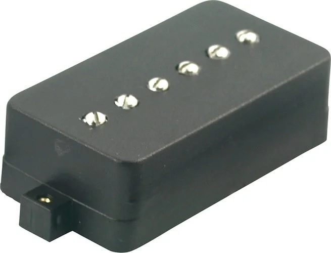 Kent Armstrong Hot Rod Series Convertible P-90 Pickup In Humbucker Case Black Plastic Cover Reverse 