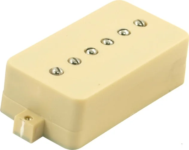 Kent Armstrong Hot Rod Series Convertible P-90 Pickup In Humbucker Case Cream Plastic Cover