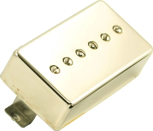 Kent Armstrong Hot Rod Series Convertible P-90 Pickup In Humbucker Case Nickel Metal Cover Reverse W