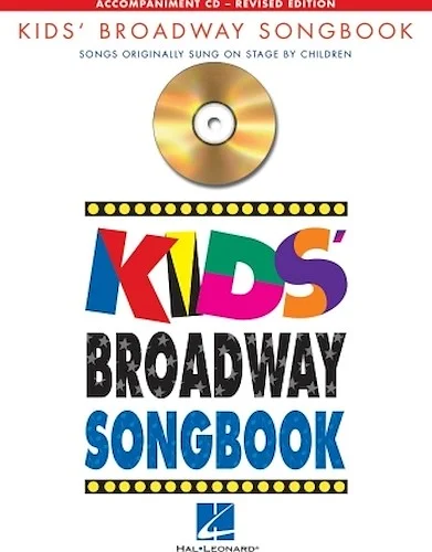 Kids' Broadway Songbook (Accompaniment CD)