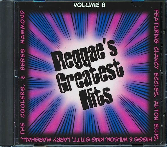 King Stitt, Alton Ellis, Val Bennett, Monty Morris, Etc. - Reggae's Greatest Hits 8 (marked/ltd stock)