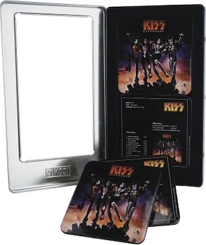 Kiss: Destroyer - 6-Piece Tin Coaster Set - Packaged in Tin Box