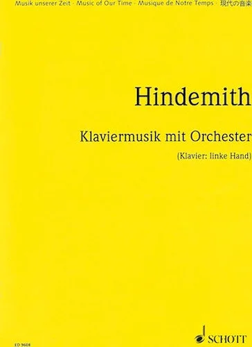 Klaviermusik mit Orchester, Op. 29 (1923) - Piano: Left Hand