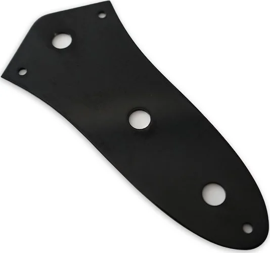 Kluson Control Plate - 3 Hole - for Fender Jazz Bass Black
