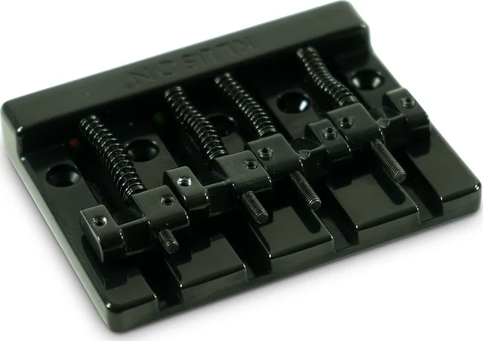 Kluson High Mass 4 String Bass Bridge Zinc Black