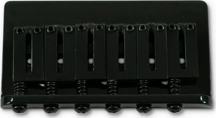 Kluson Replacement Hardtail Bridge For Fender American Standard Stratocaster Black