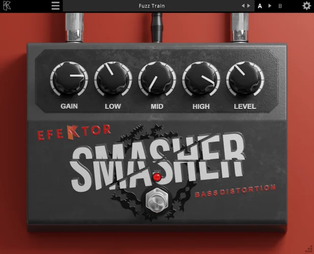 Kuassa Efektor Bass Smasher Distortion (Download)<br>Bass Distortion FX Engine