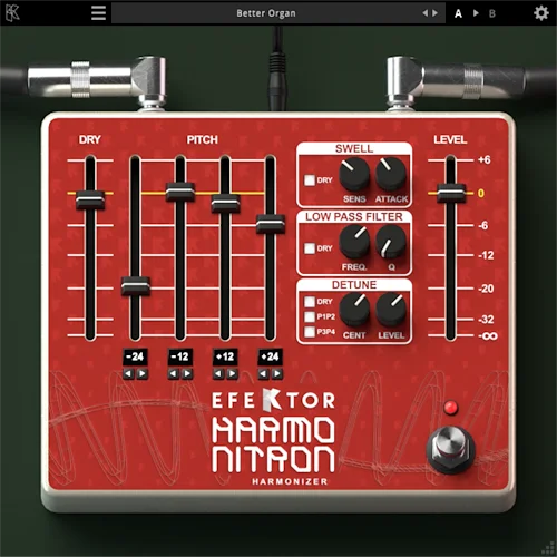  Kuassa Efektor Harmonitron (Download)<br>Pitch-Shifter/Harmonizer
