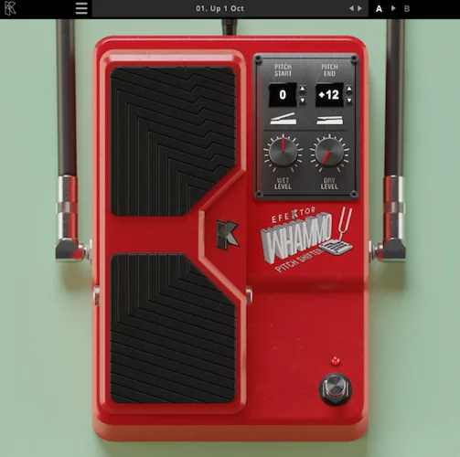 Kuassa Efektor Whammo (Download)<br>High precision, pitch shifter/bender effect.