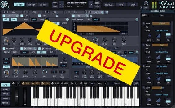 KV331 SynthMaster 3 < SM Player UPG	 (Download) <br>