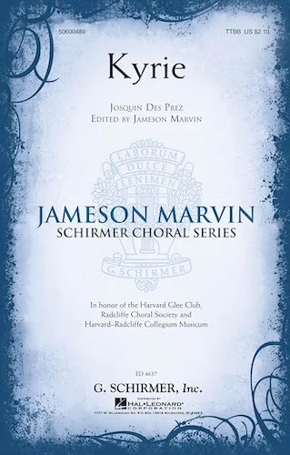 Kyrie - Jameson Marvin Choral Series
