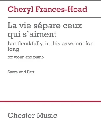 La Vie Separe Ceux Qui S'aiment - Violin and Piano