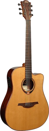 Lag Guitars Tramontane 118 Dreadnought Cutaway Acoustic-Electric Natrual