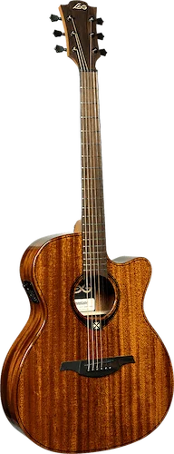 Lag Guitars Tramontane 98 Auditorium Cutaway Acoustic-Electric Natural