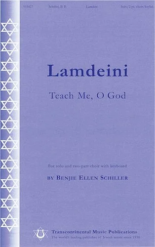 Lamdeini - (Teach Me, O God)